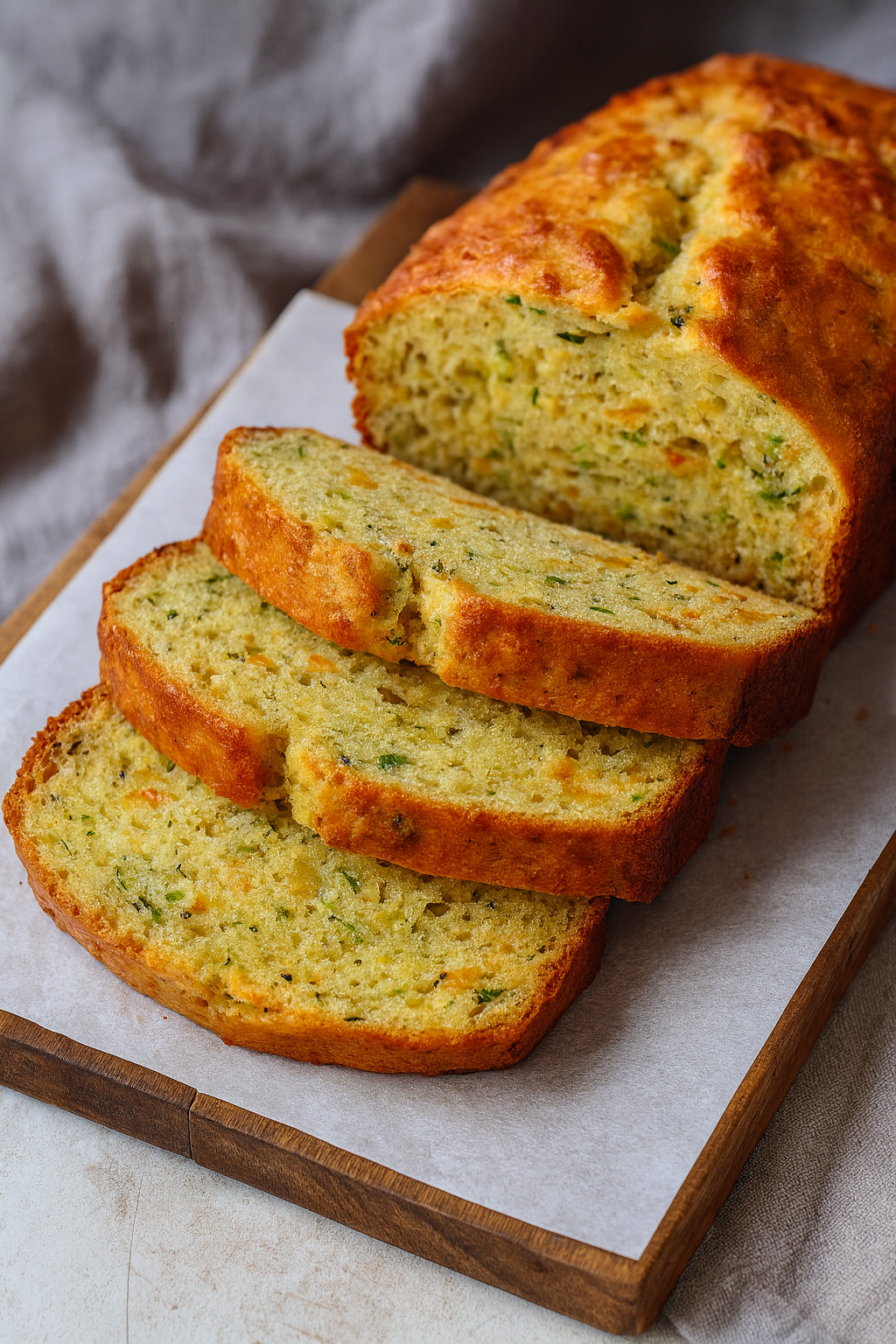 Farmers Market Savoury Zucchini Bread
