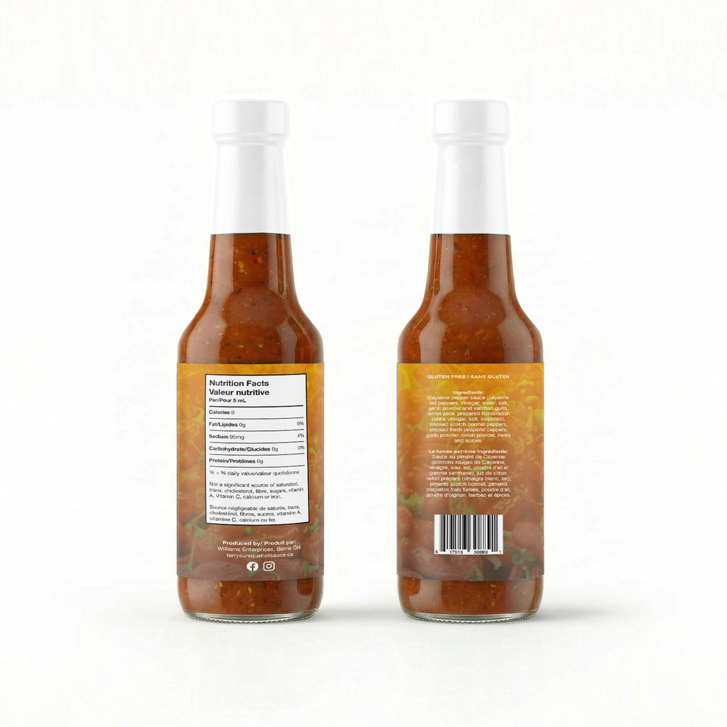 Terry's Extreme Smokin Unique Hot Sauce (150ml)