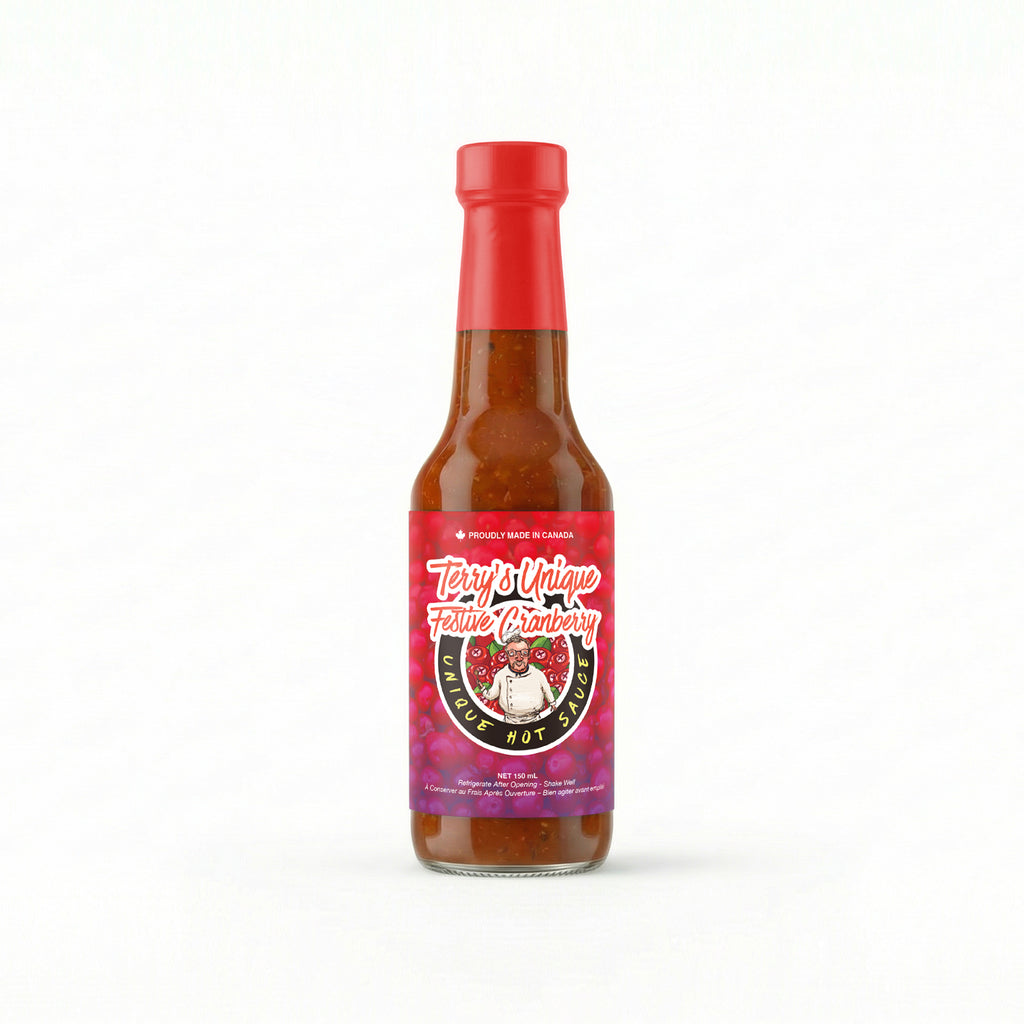 Terry's Festive Cranberry Unique Hot Sauce (150ml)