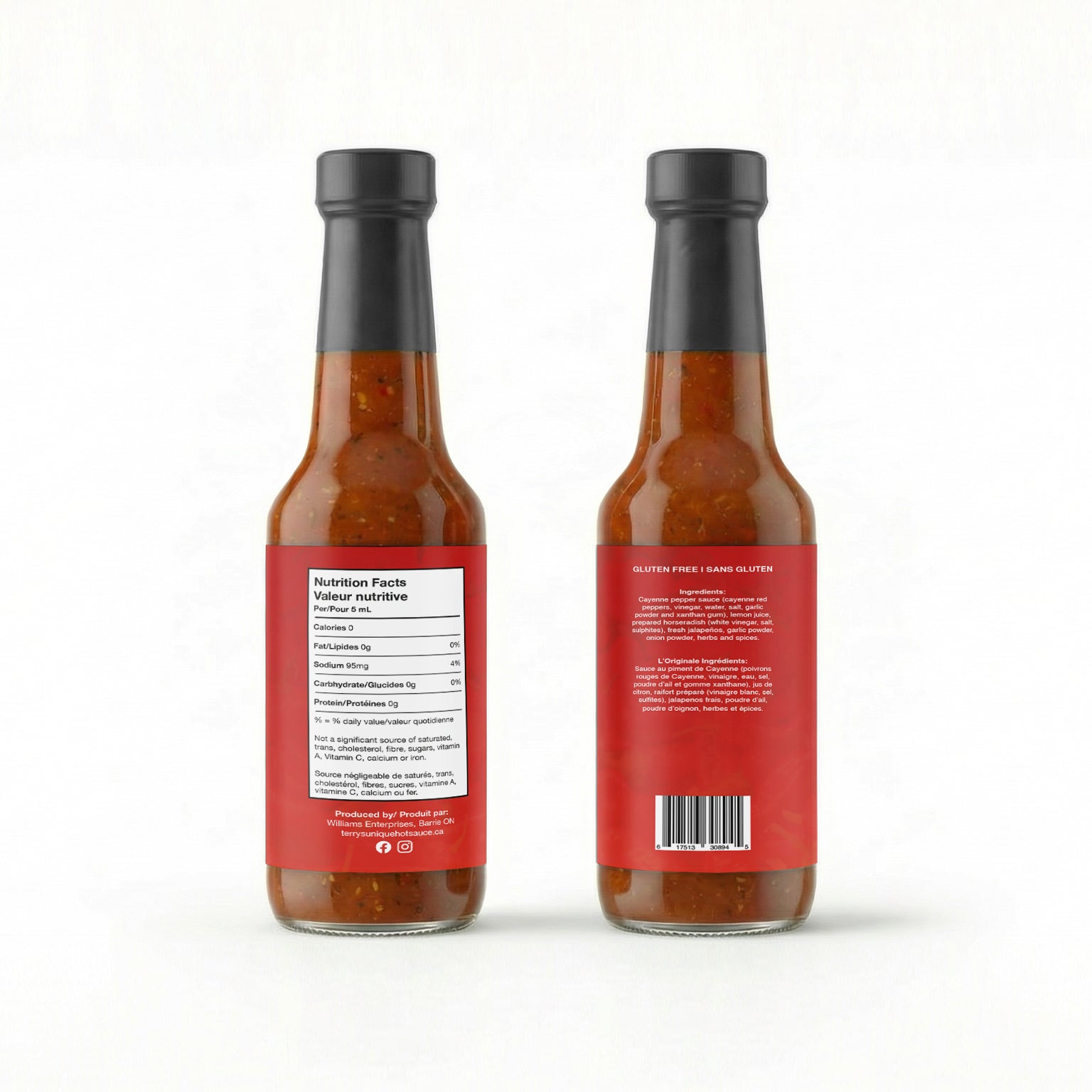 Terry's Original Unique Hot Sauce (150ml)