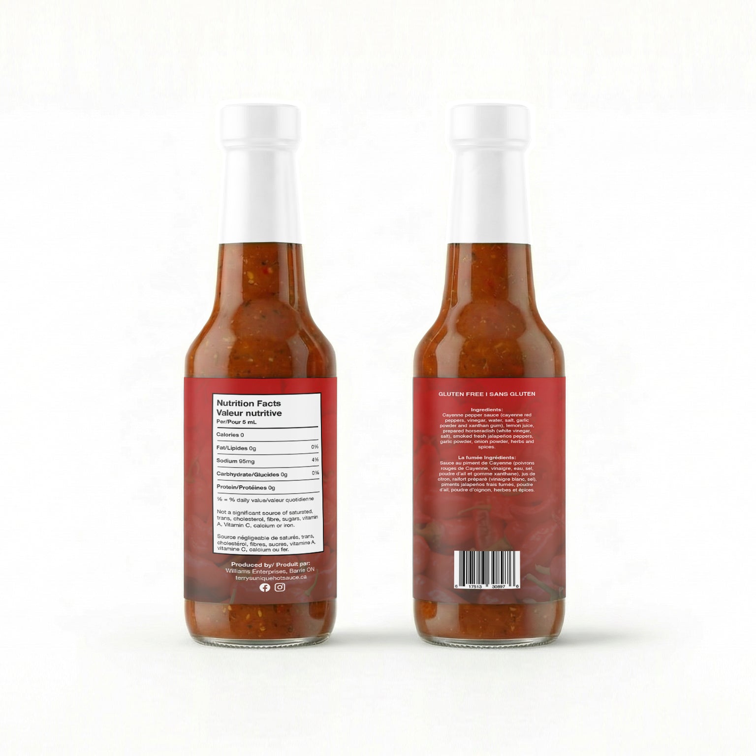 Terry's Smokin Unique Hot Sauce (150ml)