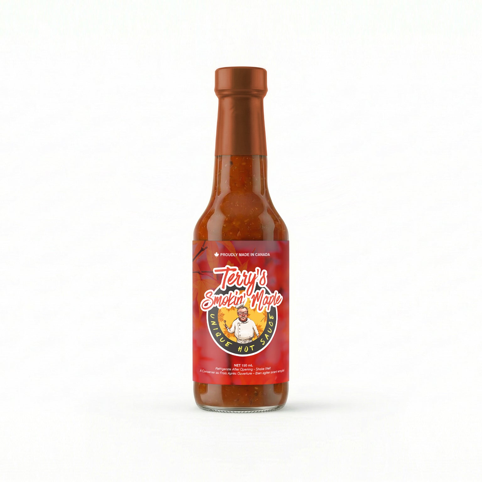 Terry's Smokin Maple Unique Hot Sauce (150ml)