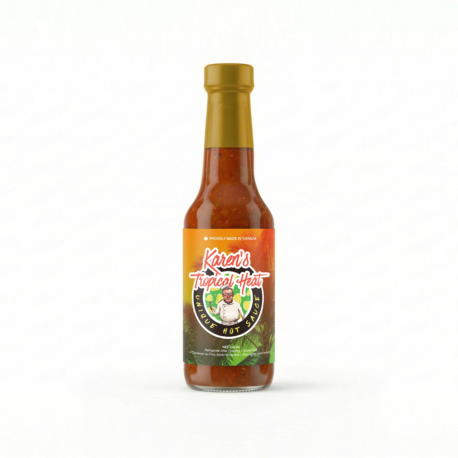 Karen's Tropical Heat Unique Hot Sauce (150ml)