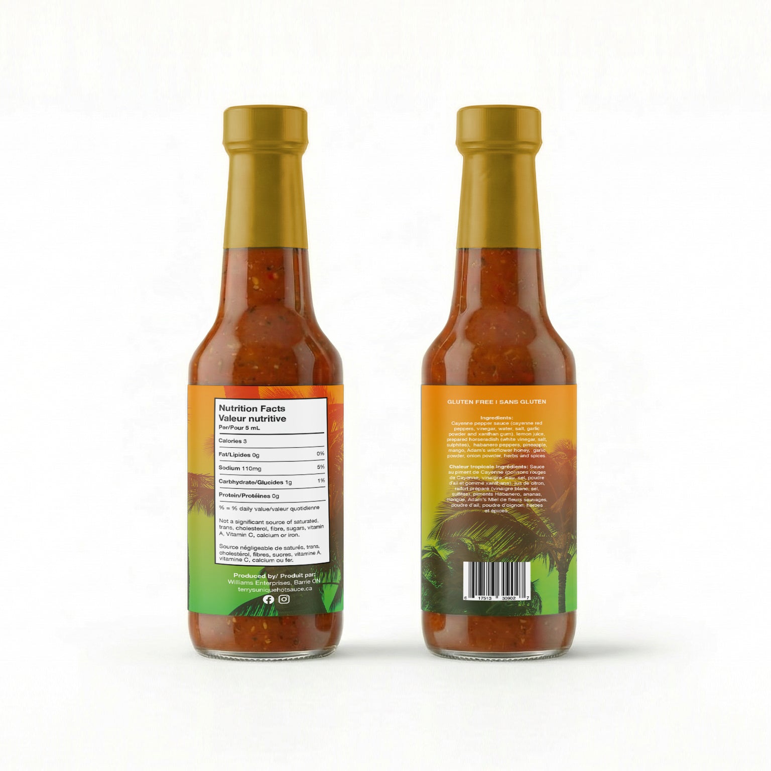 Karen's Tropical Heat Unique Hot Sauce (150ml)