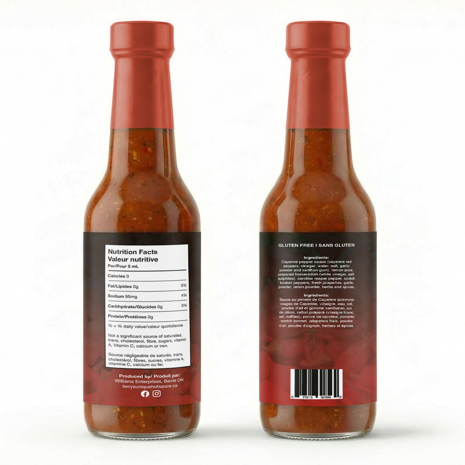 Terry's Don't Fear The Reaper Unique Hot Sauce (300ml)
