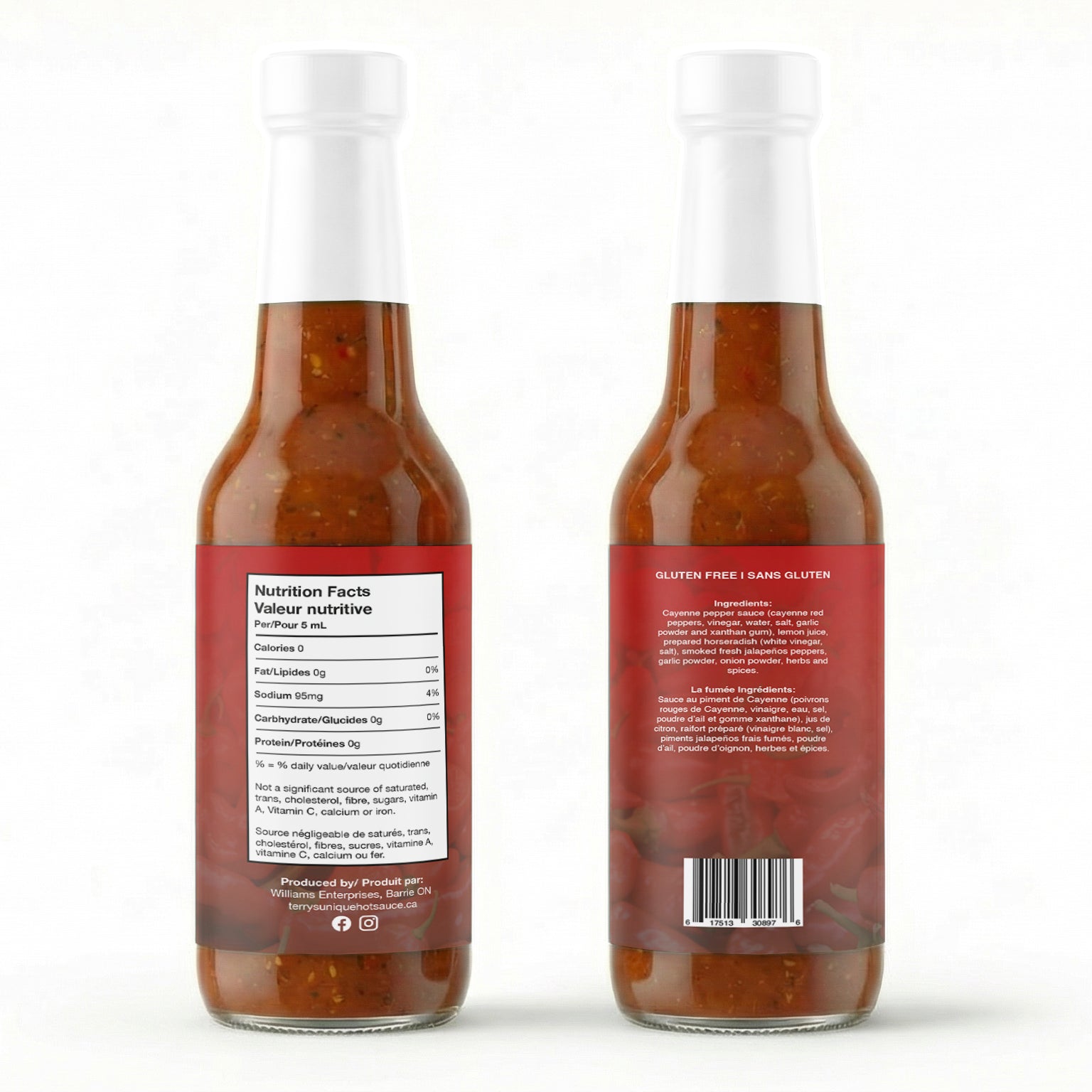 Terry's Smokin Unique Hot Sauce (300ml)