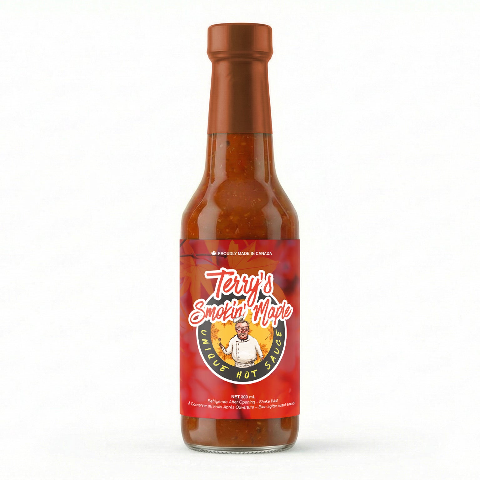 Terry's Smokin Maple Unique Hot Sauce (300ml)