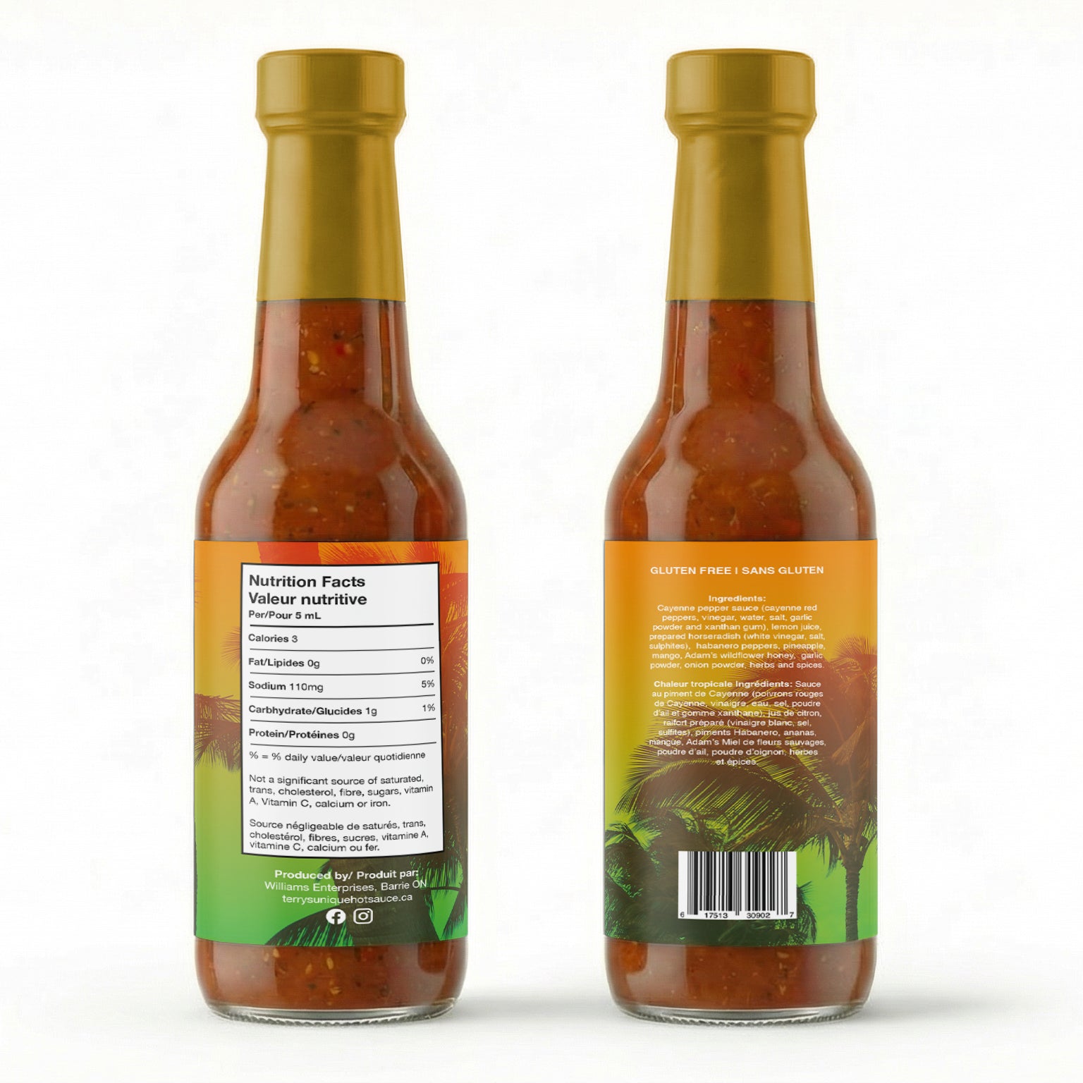 Karen's Tropical Heat Unique Hot Sauce (300ml)