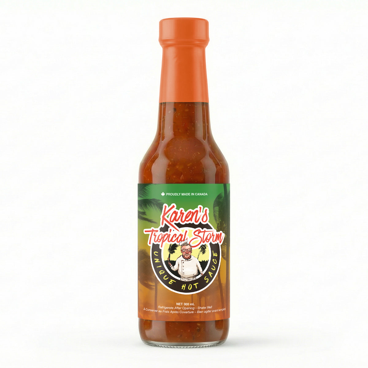 Karen's Tropical Storm Unique Hot Sauce (300ml) – Terry's Hot Sauce
